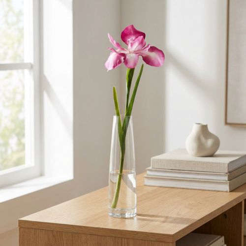 Iris kunstigt lyserød 78 cm | Floristik24.dk