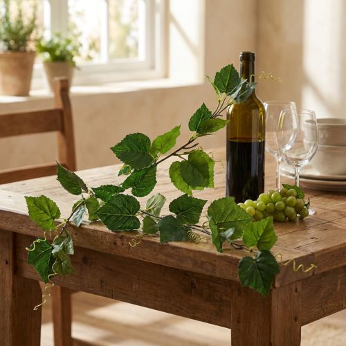 Kunstig vindekoration kunstige planter grønne grene L78cm | Floristik24.dk