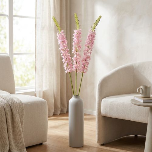 Desert Tail Tap Candle Pink 106cm | Floristik24.dk
