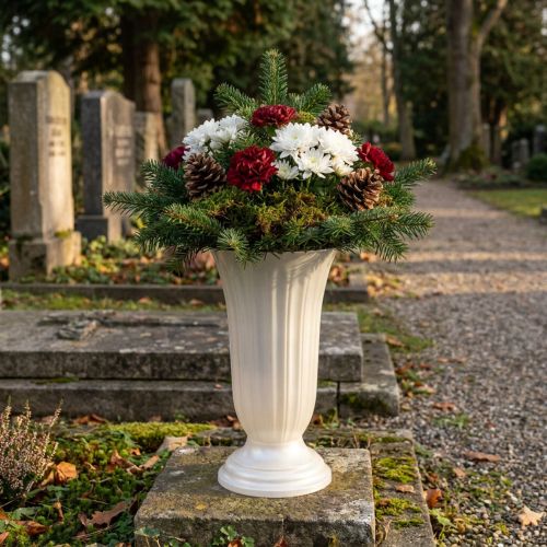 Vase Lilia perlemor Ø28cm, 1 stk | Floristik24.dk