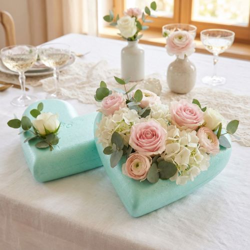 Artikel Styrofoam hjerter 30cm 2stk