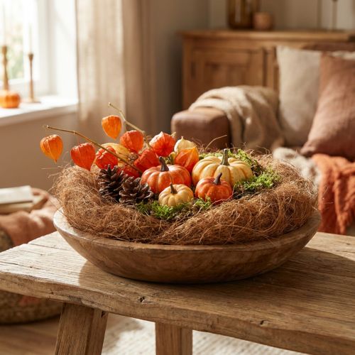 Fyldmateriale til blomsterarrangementer, dekorative fibre, Palmyra palmefiber, bassin 1 kg | Floristik24.dk