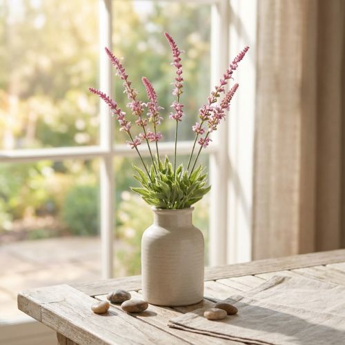 Kunstige blomster, lavendel dekoration, bundt lavendel lilla 45cm 3 stk. | Floristik24.dk