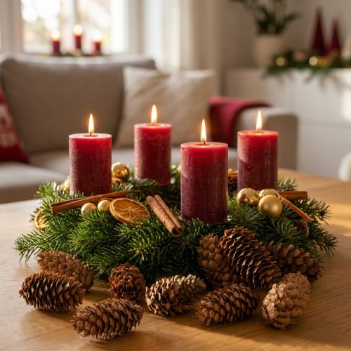 Artikel Små skarntydekogler dekorative naturlige kogler advent 3-4 cm 100 g