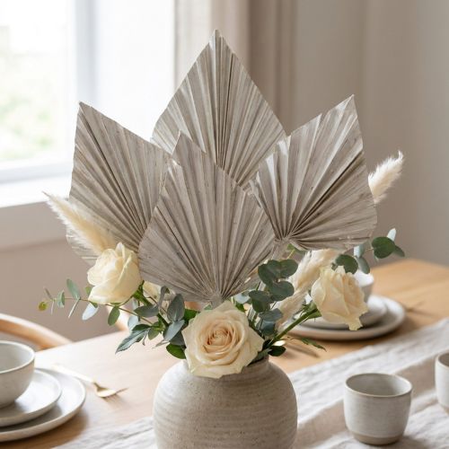 Palmespyd hvidkalket 10cm - 15cm L33cm 65 stk | Floristik24.dk