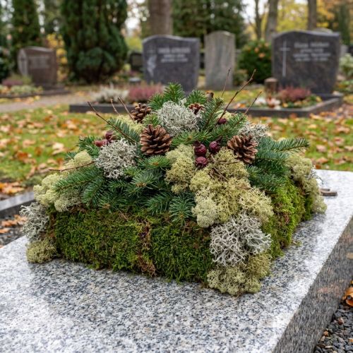 Dekorativ mos – ægte mos og lav til blomsterarrangementer 250 g | Floristik24.dk