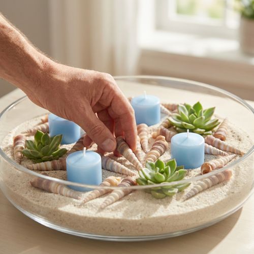 Artikel Sneglehuse dekorative havsnegle Turritella 4,5–5,5 cm 300g