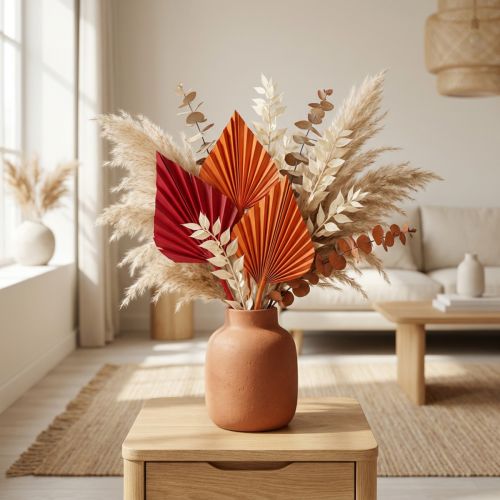 Palmespyd mini sortering. Rød/Orange 100 stk. | Floristik24.dk