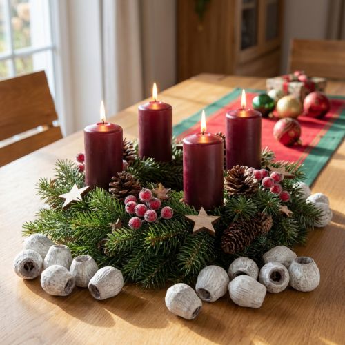 Hvidkalkede klokkegummier 2 cm - 5 cm 500 g | Floristik24.dk