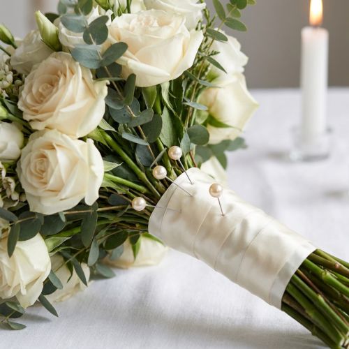 Artikel Perlehovedstifter champagne Ø8mm L65mm 55 stk