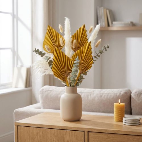 Palmespyd Gul 65 stk | Floristik24.dk
