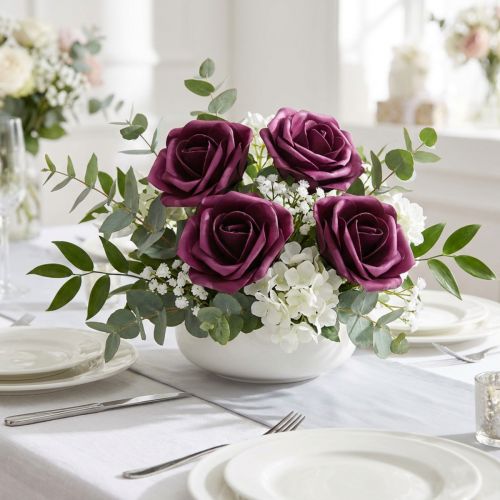 Artikel Skum Rose Lilla Ø15cm 4 stk