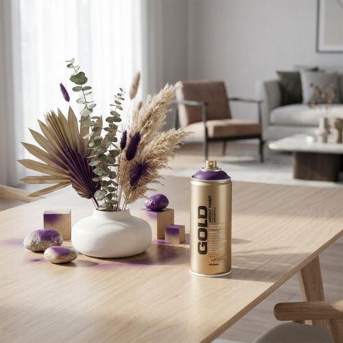 Artikel Montana Guld Lilla Spraymaling, 400ml