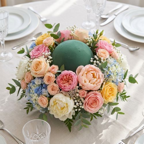 Artikel Blomsterskumbold Blomsterskumbold Grøn Ø20cm