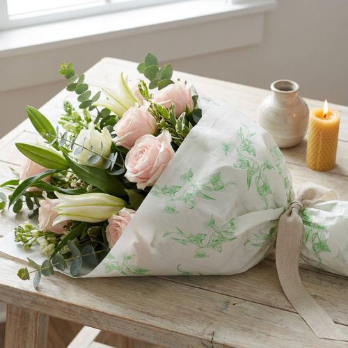 Blomstersilke blomsterpapir 50 cm vedbend 5 kg | Floristik24.dk
