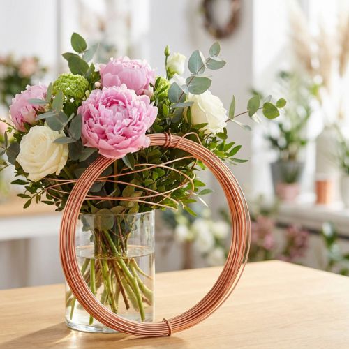 Fleksibel dekorativ tråd til hobbyarbejde og blomsterdekorationer, lavet af aluminium | Floristik24.dk