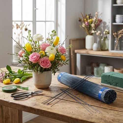 Stiftråd blåglødet 1,0/280mm 2,5kg | Floristik24.dk