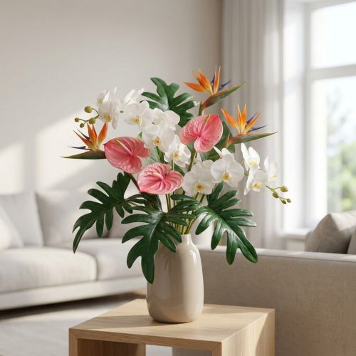Blad Philodendron 31cm Grøn 12 stk | Floristik24.dk
