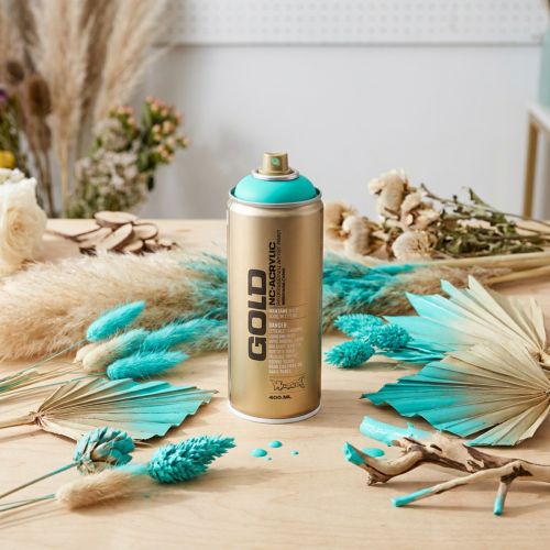 Artikel Farvespray Turkis Malerspray Fluo Neon Spray Cyan 400ml