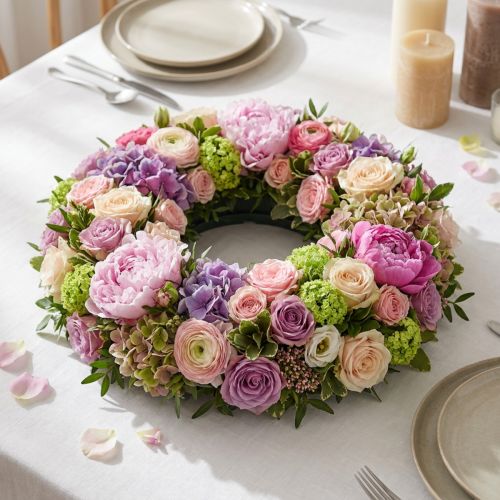 OASIS® IDEAL Universal Ring Blomsterskumkrans Grøn H4cm Ø18,5cm 5 stk. | Floristik24.dk