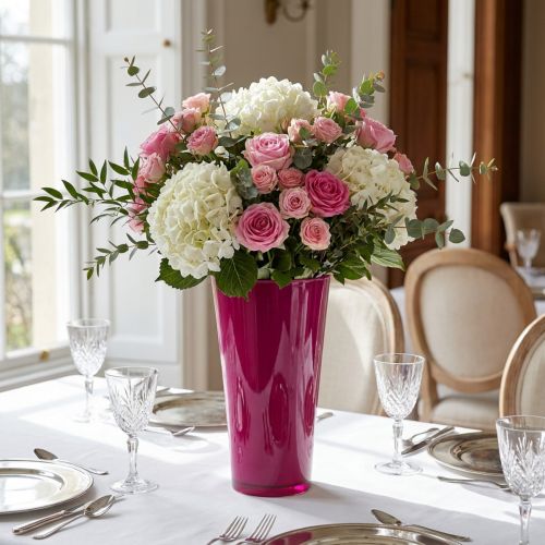 Vase “Fizzy” Ø29cm H44,5cm Erika 1 stk | Floristik24.dk