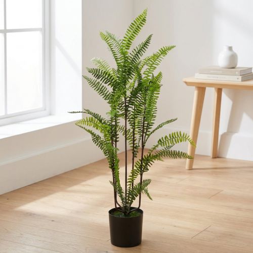 Bregne i en gryde grøn 80 cm | Floristik24.dk