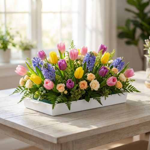 OASIS® Hvid Sandwichbakke til Blomster og Dekoration 23x11x2,5cm Sæt med 25 dele | Floristik24.dk