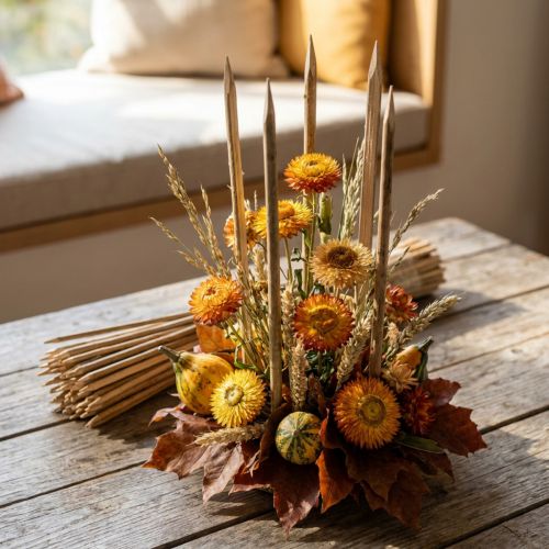 Split pinde 50cm natur 100 stk | Floristik24.dk