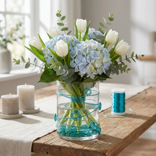 Dekorativ hobbytråd til kreative ideer og blomsterdekorationer | Floristik24.dk