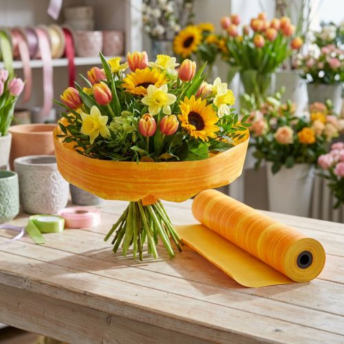 Artikel Manchetpapir 25cm 100m Gul/Orange