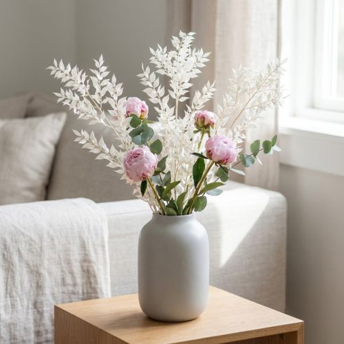 Ruscus grene dekorative grene tørrede blomster blegede 10 stk | Floristik24.dk