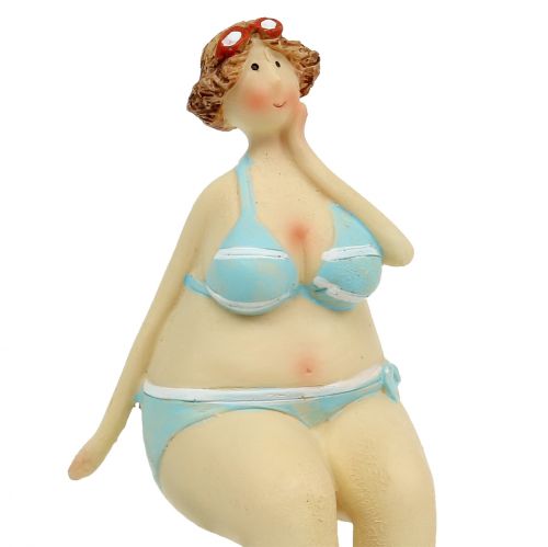 Floristik24 Kvinder med bikini-afføring sommerdekoration 15cm 2stk
