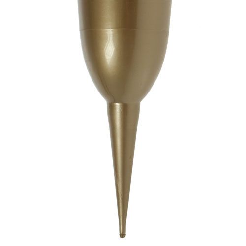 Gravvase guld 40cm