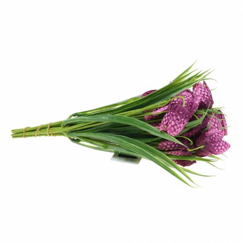 Artikel Skaktern blomster Fritillaria kunstlilla 29cm 6 stk