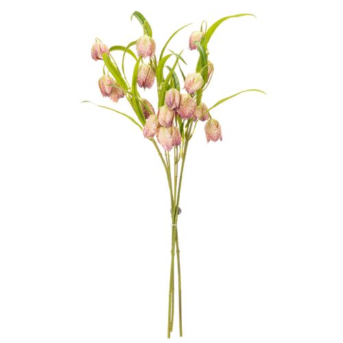 Artikel Kunstig fritillariablomst, delikat dekoration til opholdsrum, 60 cm, 3 stk.