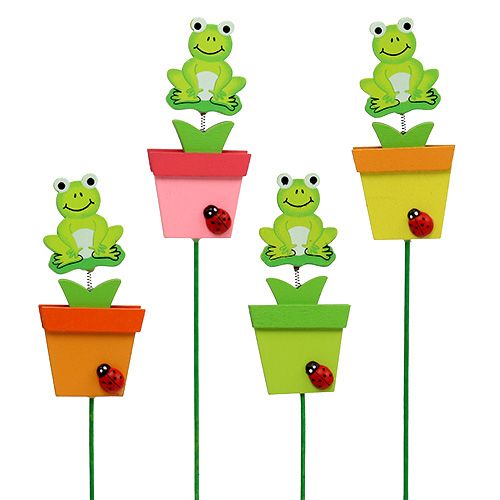 Floristik24 Frø i en urtepotte assorteret. 9cm L28cm 16 stk