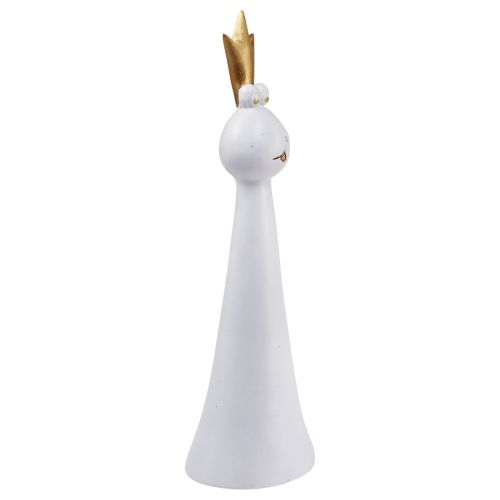 Artikel Frøprins Dekorativ frø Dekorativ figur Hvidguld H30,5cm