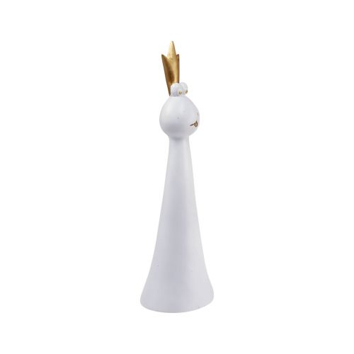 Artikel Frø Prins Dekoration Frø Dekoration Figur Hvidguld H19,5cm 2stk
