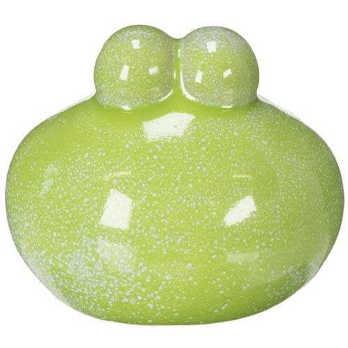 Artikel Dekorativ keramisk frøfigur til stue- og skrivebordsdekoration, 10 cm, 4 stk.