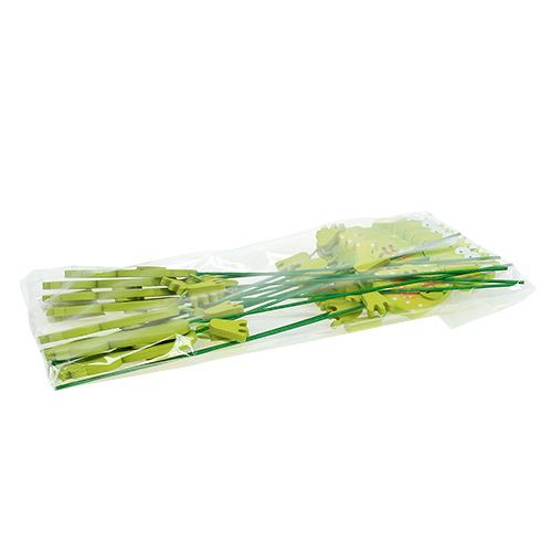 Floristik24 Frø pige med blomstergrøn 11,5 cm 15stk