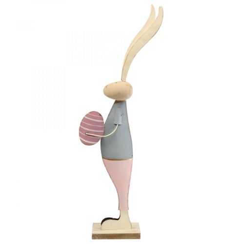 Floristik24 Forårsdekoration kaniner lavet af metal par kaniner H54cm 2 stk