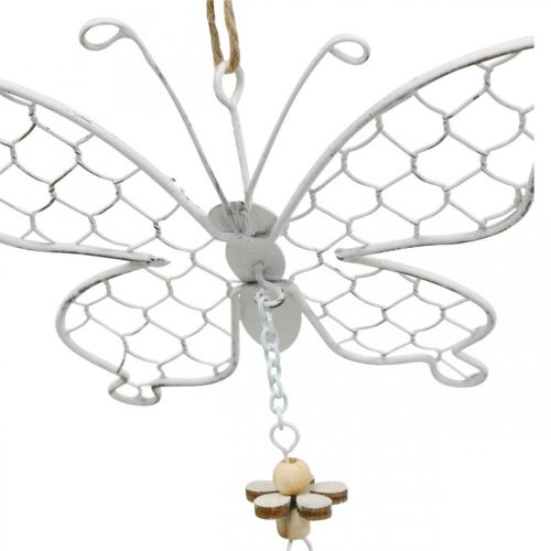 Artikel Forår dekoration, metal sommerfugle, påske, dekoration vedhæng sommerfugl 2stk