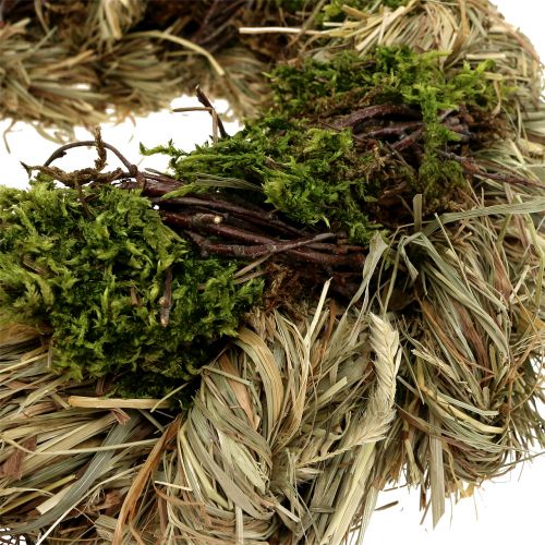 Floristik24 Fjederkrans Ø30cm natur 1st