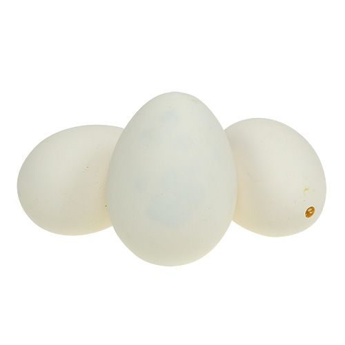 Floristik24 Gåseæg 8cm 10 stk