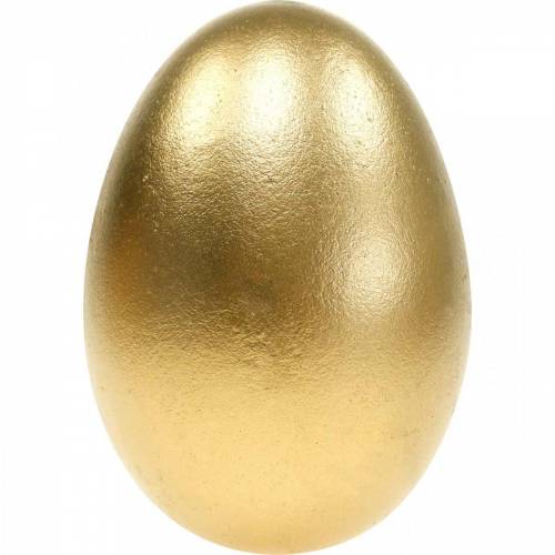 Artikel Gåseæg Golden Blown Out Æg Påskepynt 10 stk