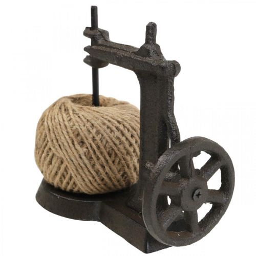 Floristik24 Trådholder dekorativ symaskine støbejern 17x10x5cm