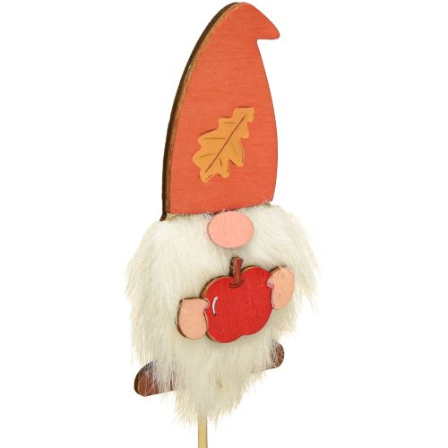 Artikel Havepæle Nisse Efterårsdekoration Træ Assorteret 39cm 8 stk
