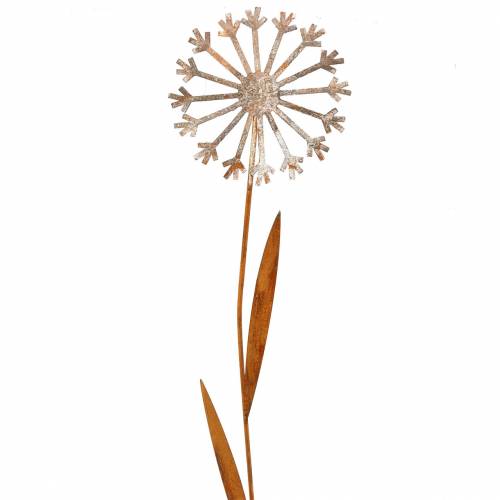 Floristik24 Haveprop mælkebøtte patina metal Ø18 H88cm