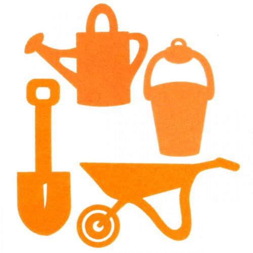 Haveredskabsfilt orange 24 stk