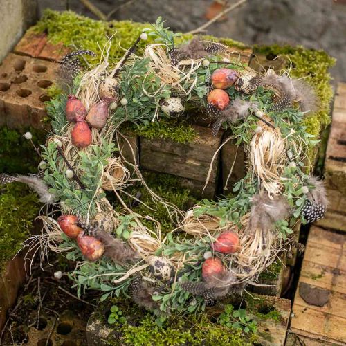 Grøntsags deco mini majroer kunstige Ø2,5cm H3,5cm 24p
